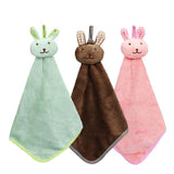 Kitchen Cartoon Animal Hanging Hand Towel